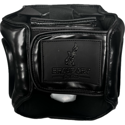 Casque de Boxe Noir Brave Art – Protection, Confort et Performance