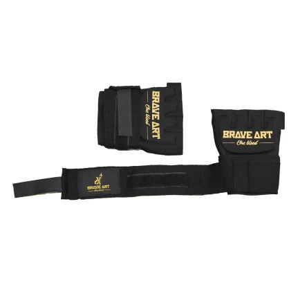 Sous-Gants Brave Art – Noir & Or | Confort & Protection