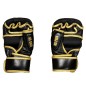Tactical MMA Sparring Gloves Black & Gold – Brave Art Tactical MMA Sparring Gloves Black & Gold – Brave Art
