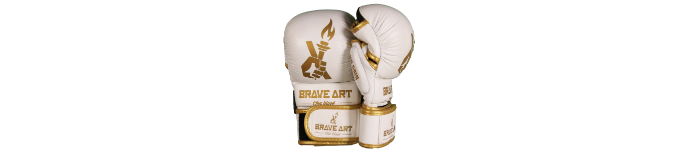 Guanti da MMA – Sparring e Combattimento Brave Art in Pelle o PU